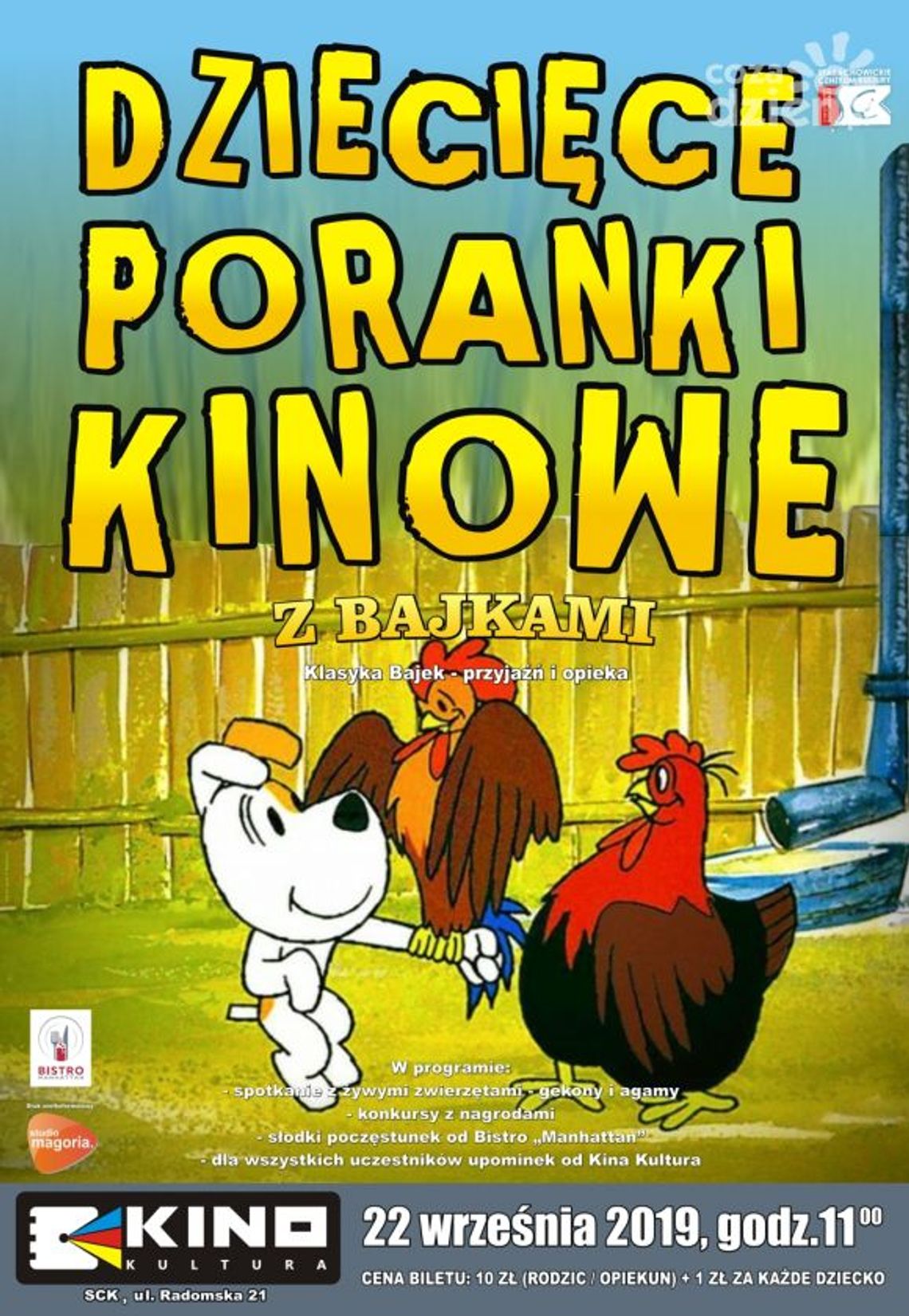 Poranki z bajkami 