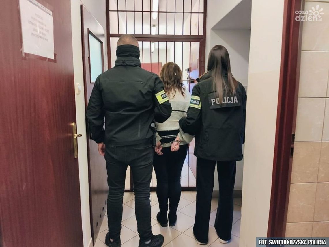 Poszukiwana trzema listami gończymi "wpadła" w Katowicach