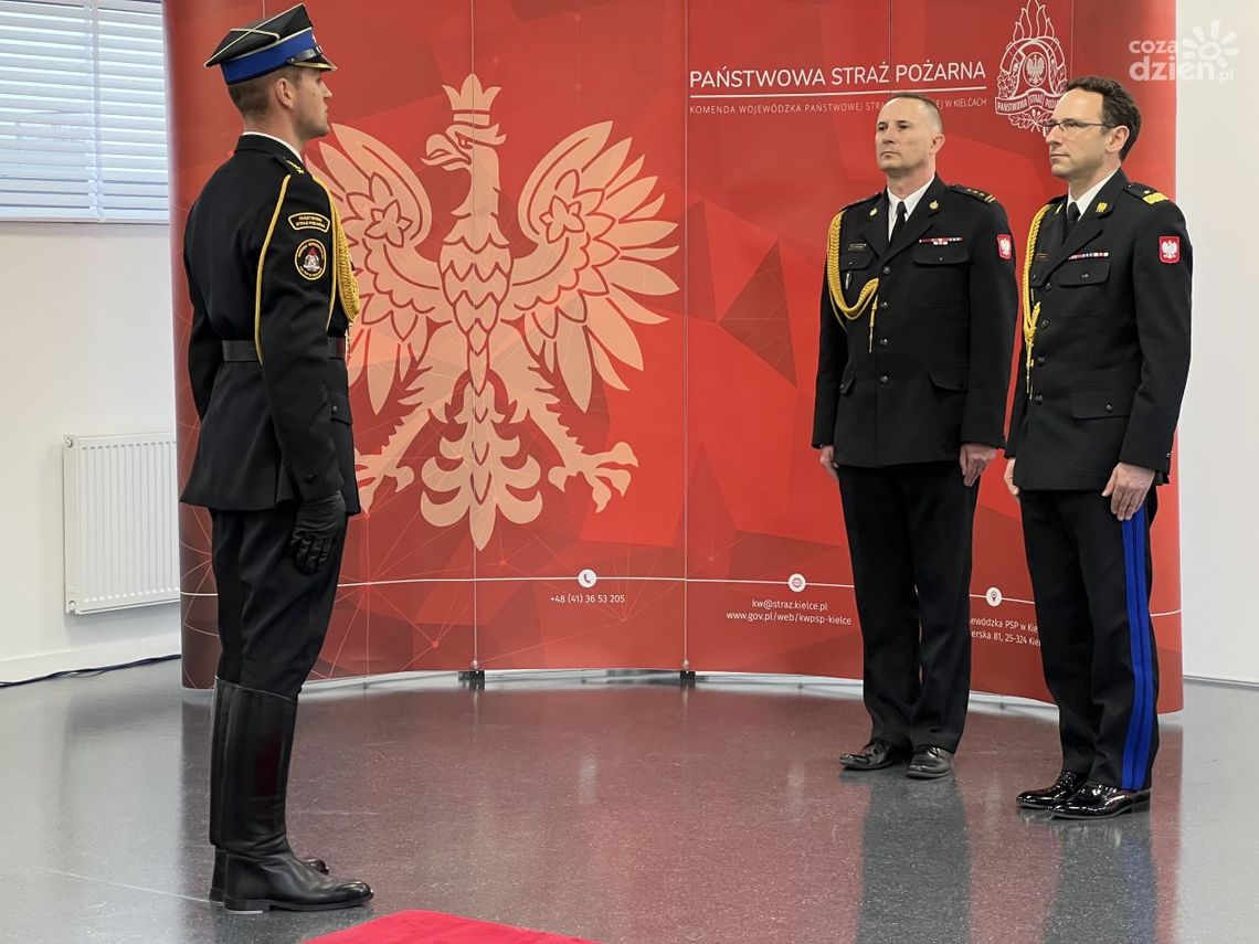 Powołanie na stanowisko Świętokrzyskiego Komendanta Wojewódzkiego PSP Powołanie na stanowisko Świętokrzyskiego Komendanta Wojewódzkiego PSP