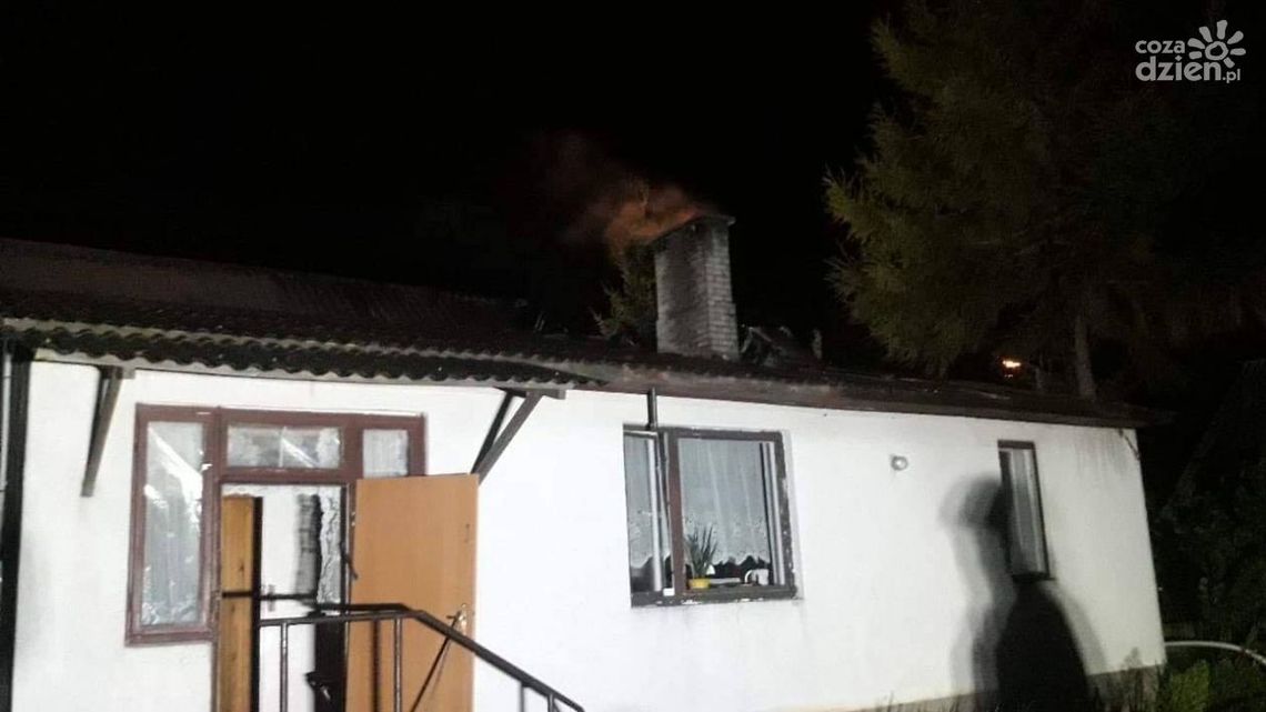 Pożar budynku we Wronowie 