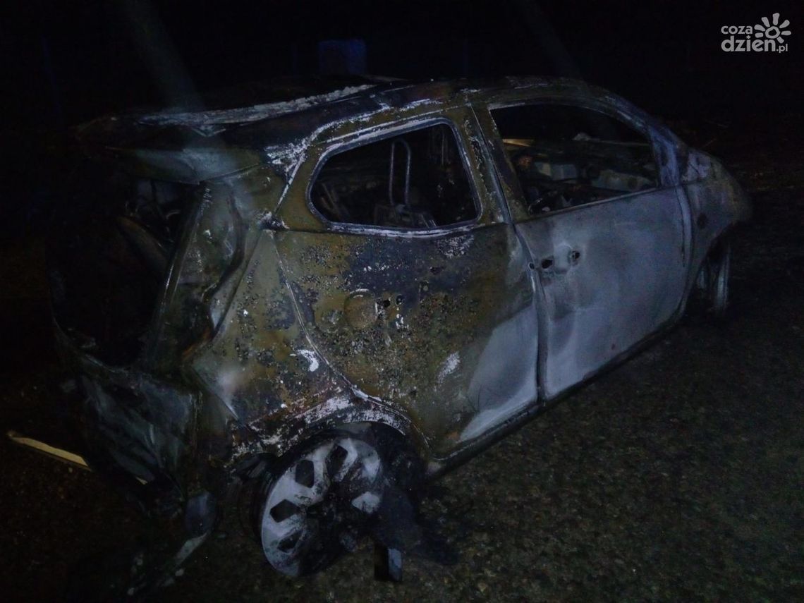 Pożar kotłowni, garażu i samochodu