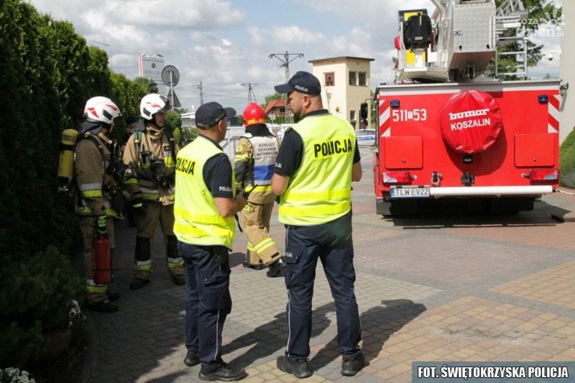Pożar w budynku, katastrofa budowlana oraz wypadek drogowy Pożar w budynku, katastrofa budowlana oraz wypadek drogowy