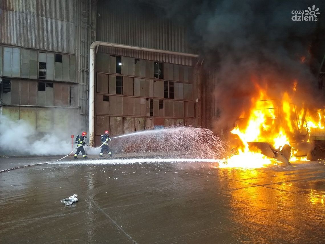 Pożar w Celsie Huta Ostrowiec Pożar w Celsie Huta Ostrowiec