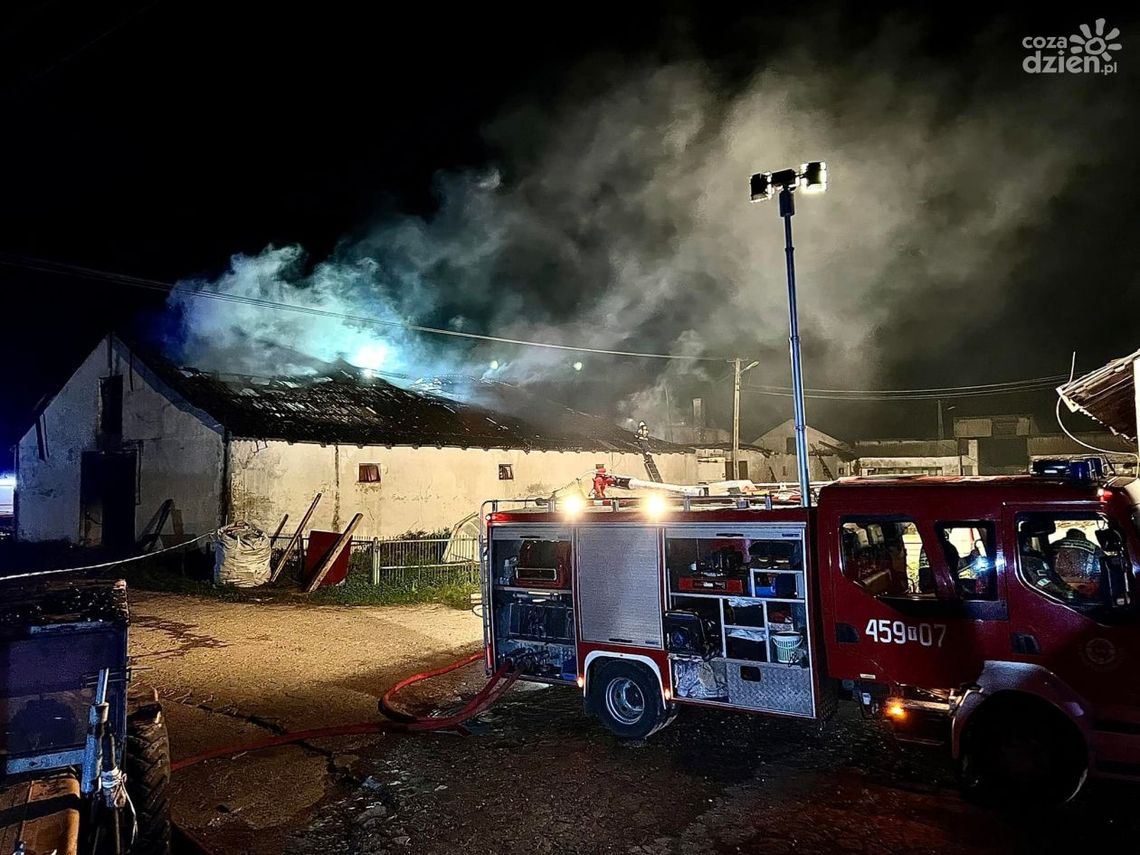 Pożar w Chocimowie. To była trudna i niebezpieczna akcja! Pożar w Chocimowie. To była trudna i niebezpieczna akcja!