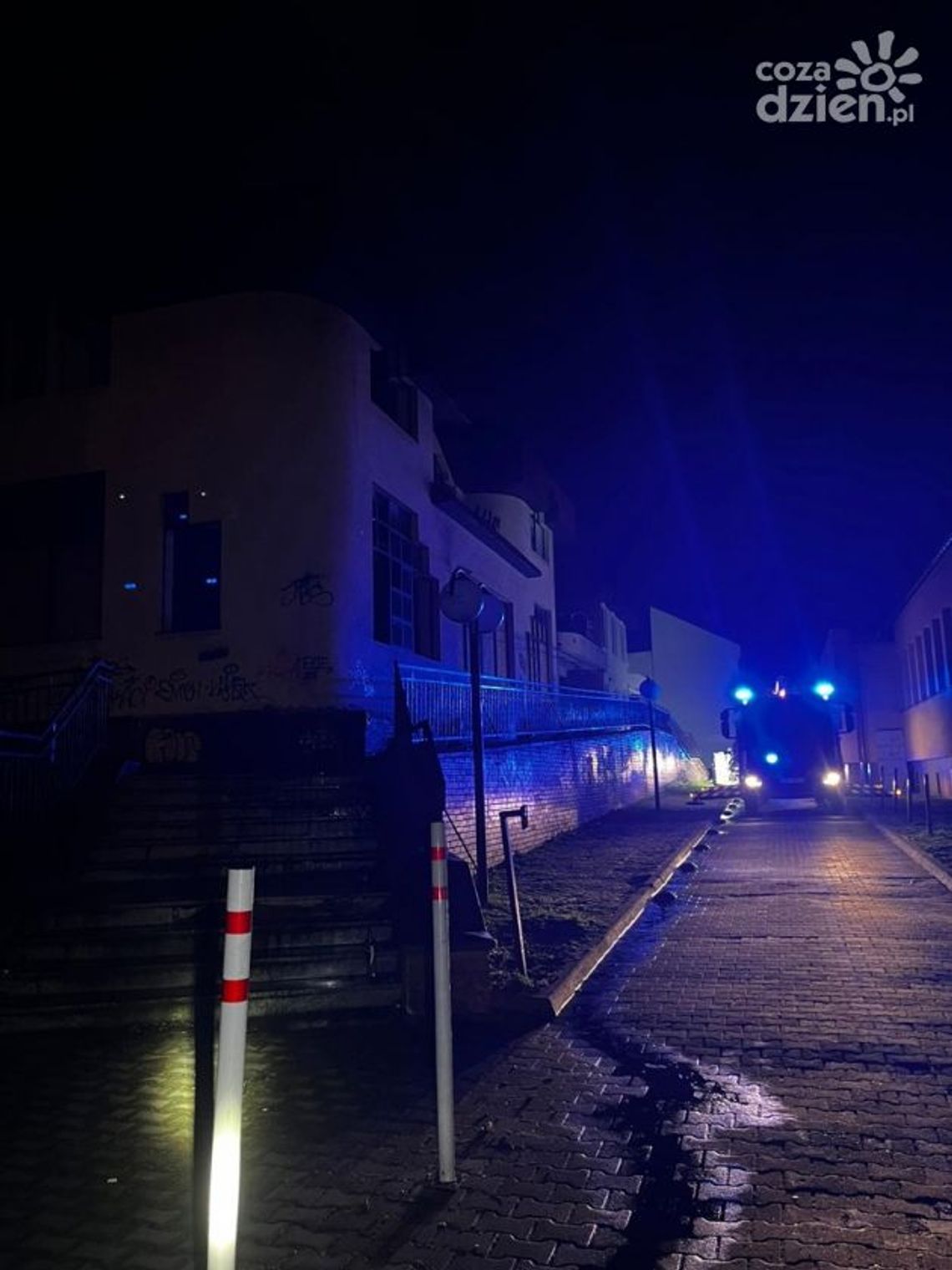 Pożar w dawnej siedzibie banku w Kielcach. Powtarzające się incydenty budzą obawy Pożar w dawnej siedzibie banku w Kielcach. Powtarzające się incydenty budzą obawy