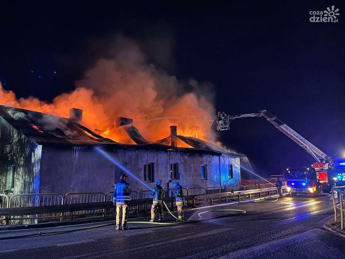 Pożar w Rudzie Malenieckiej. Znaleźli zwęglone zwłoki