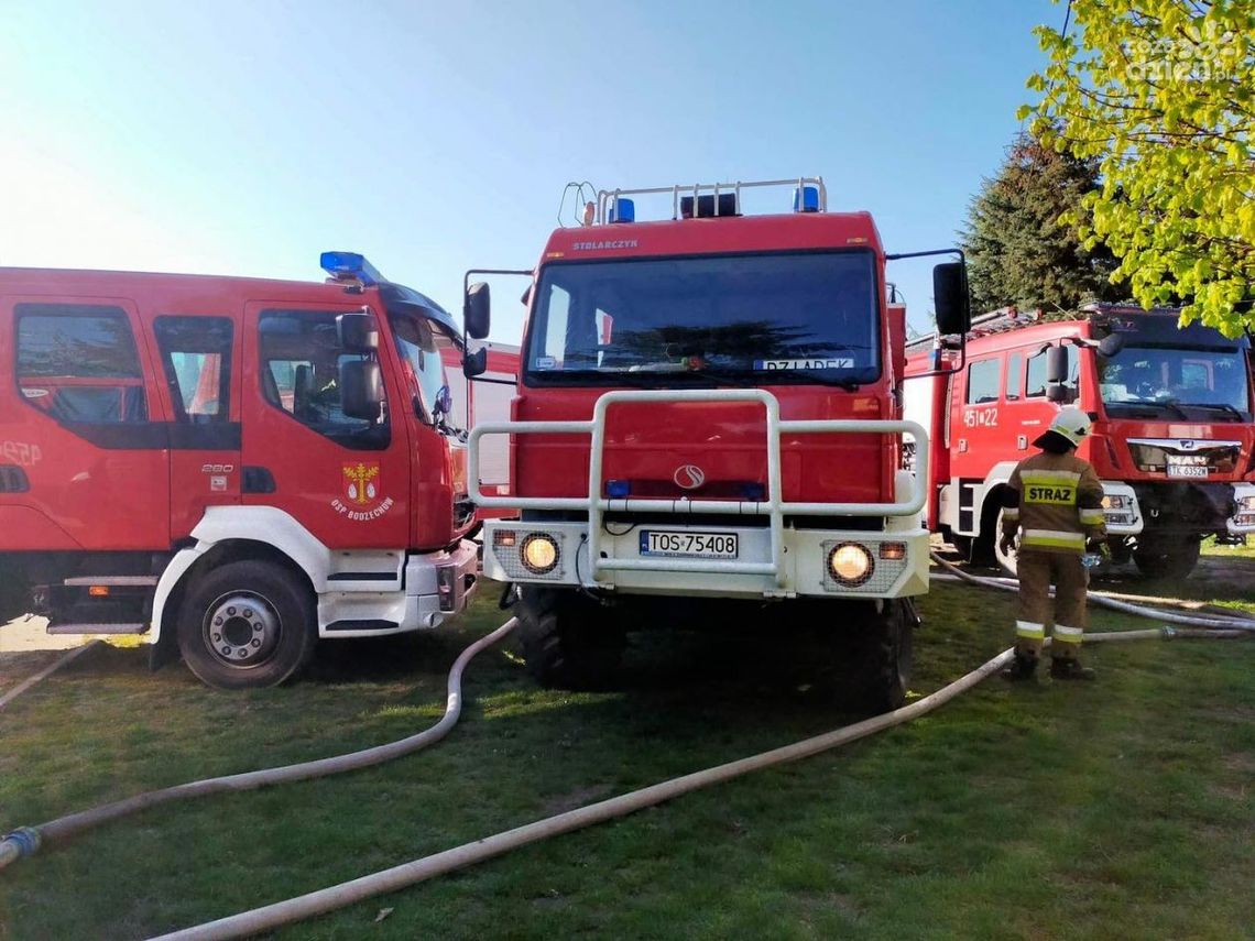 Pożarem zagrożony był budynek mieszkalny Pożarem zagrożony był budynek mieszkalny