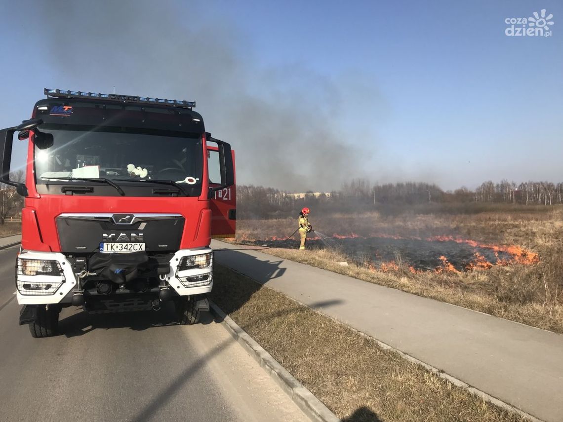 Pożary traw czy nieużytków to także zagrożenie dla innych działań straży Pożary traw czy nieużytków to także zagrożenie dla innych działań straży