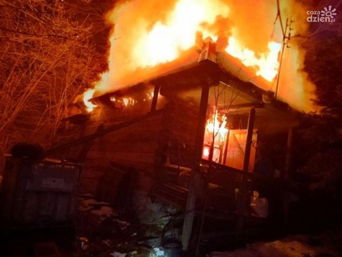 Pożary w powiecie starachowickim i Ostrowcu   