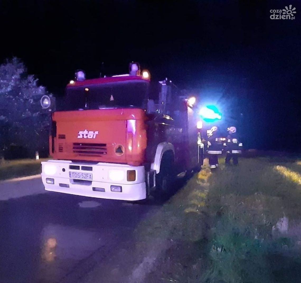 Pożary, wypadek - pracowity weekend strażaków