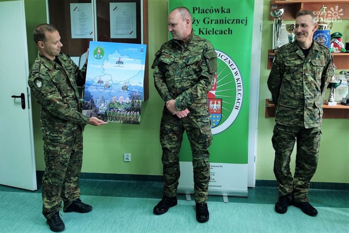 Pożegnanie Komendanta Placówki SG w Kielcach ze służbą w KaOSG Pożegnanie Komendanta Placówki SG w Kielcach ze służbą w KaOSG