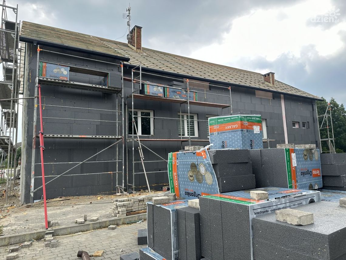 Prace modernizacyjne budynków Koprzywnicy