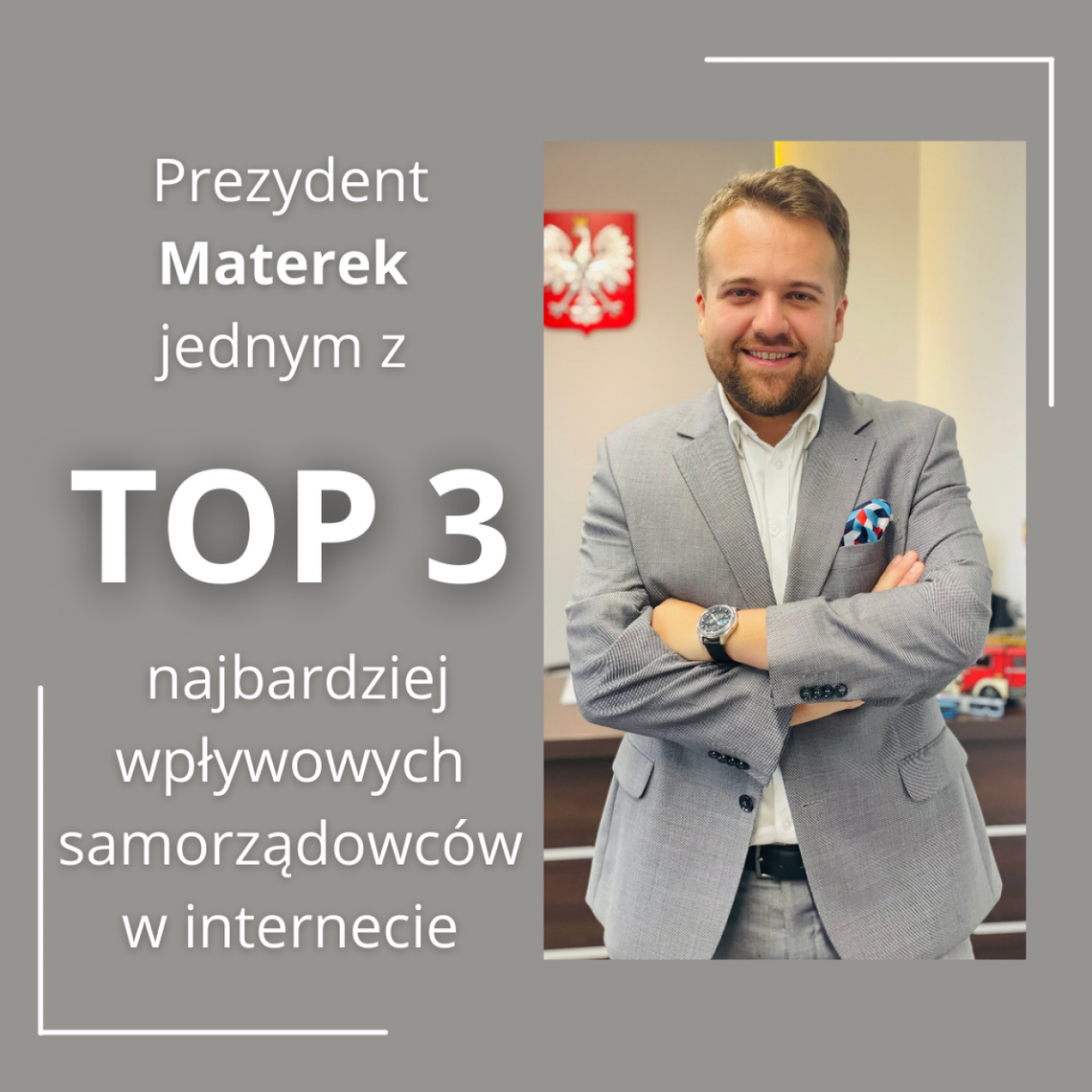 Prezydent Starachowic jednym z najbardziej wpływowych samorządowców w internecie