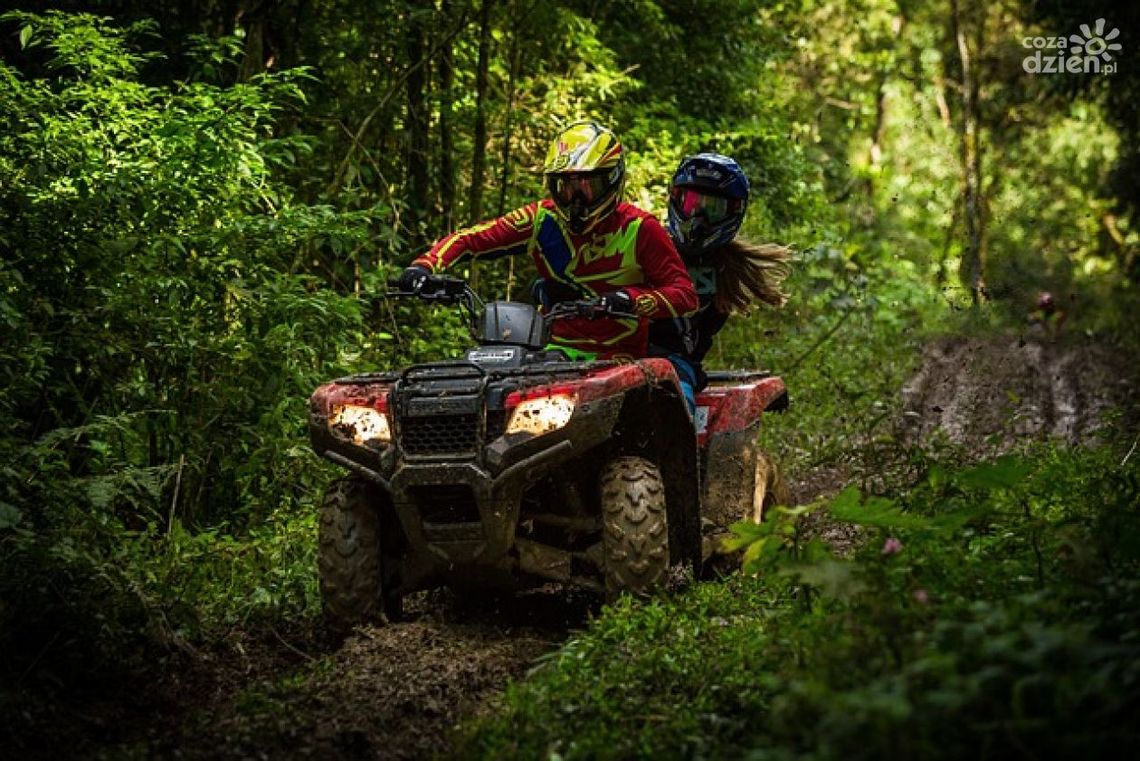 Problemy z quadami w świętokrzyskich lasach Problemy z quadami w świętokrzyskich lasach