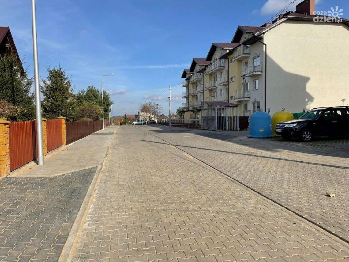 Przebudowa ul. Witolda Lutosławskiego w Starachowicach zakończona