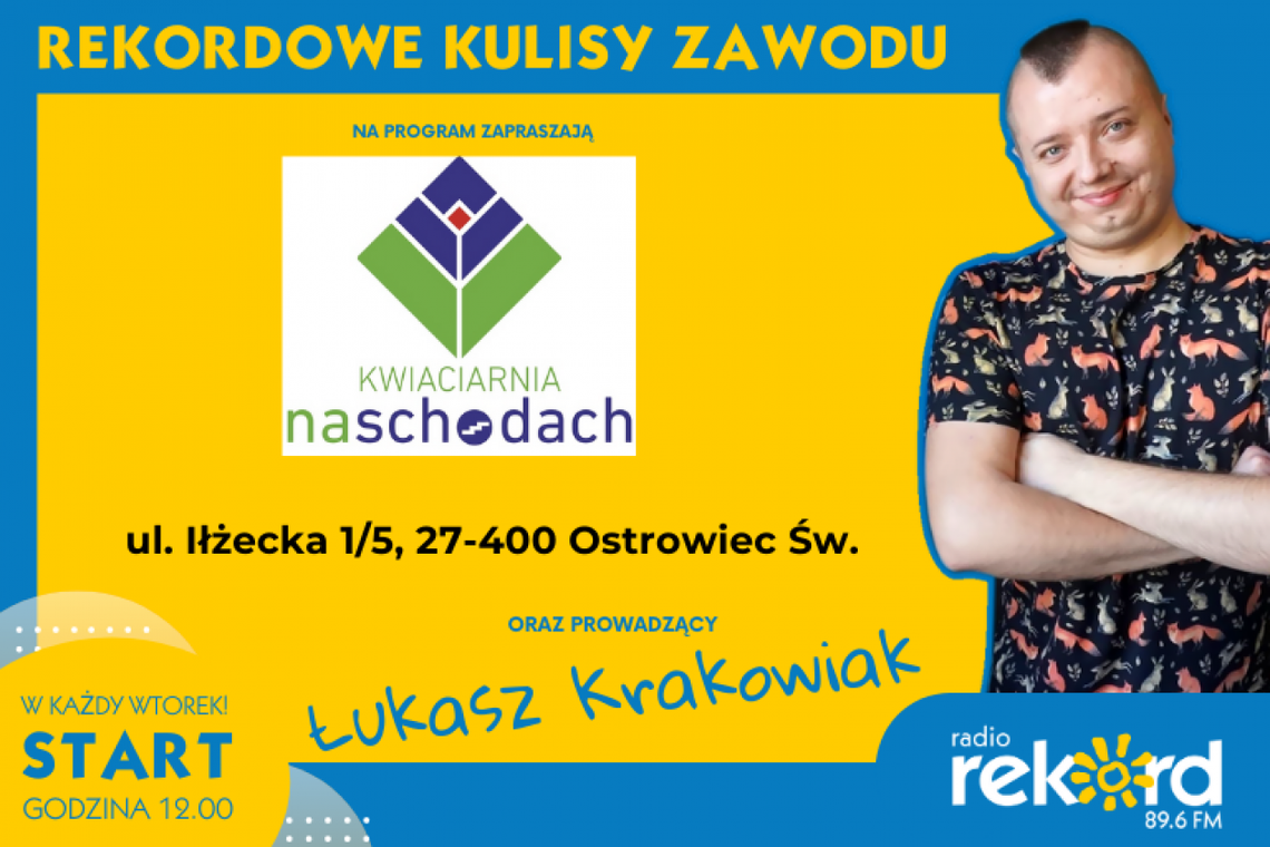 Przed nami kolejne Rekordowe Kulisy Zawodu. Tym razem poznamy zawód Florysty