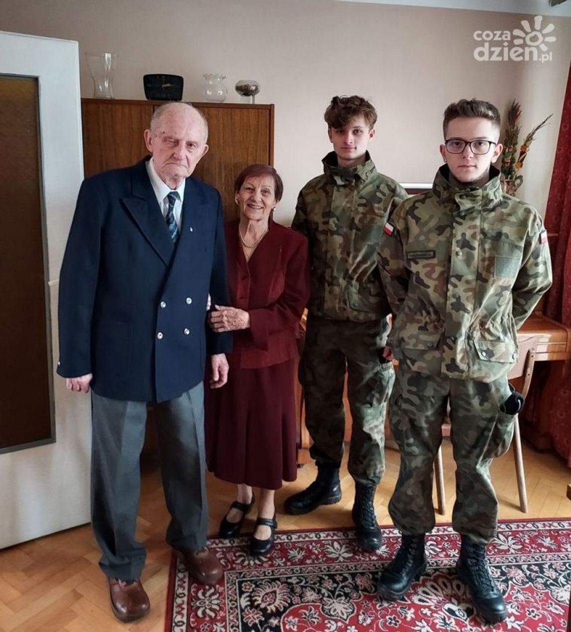 Przedświąteczne wizyty u Powstańców Warszawskich Przedświąteczne wizyty u Powstańców Warszawskich