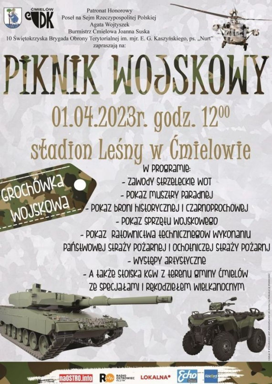 Przedświąteczny piknik wojskowy Przedświąteczny piknik wojskowy