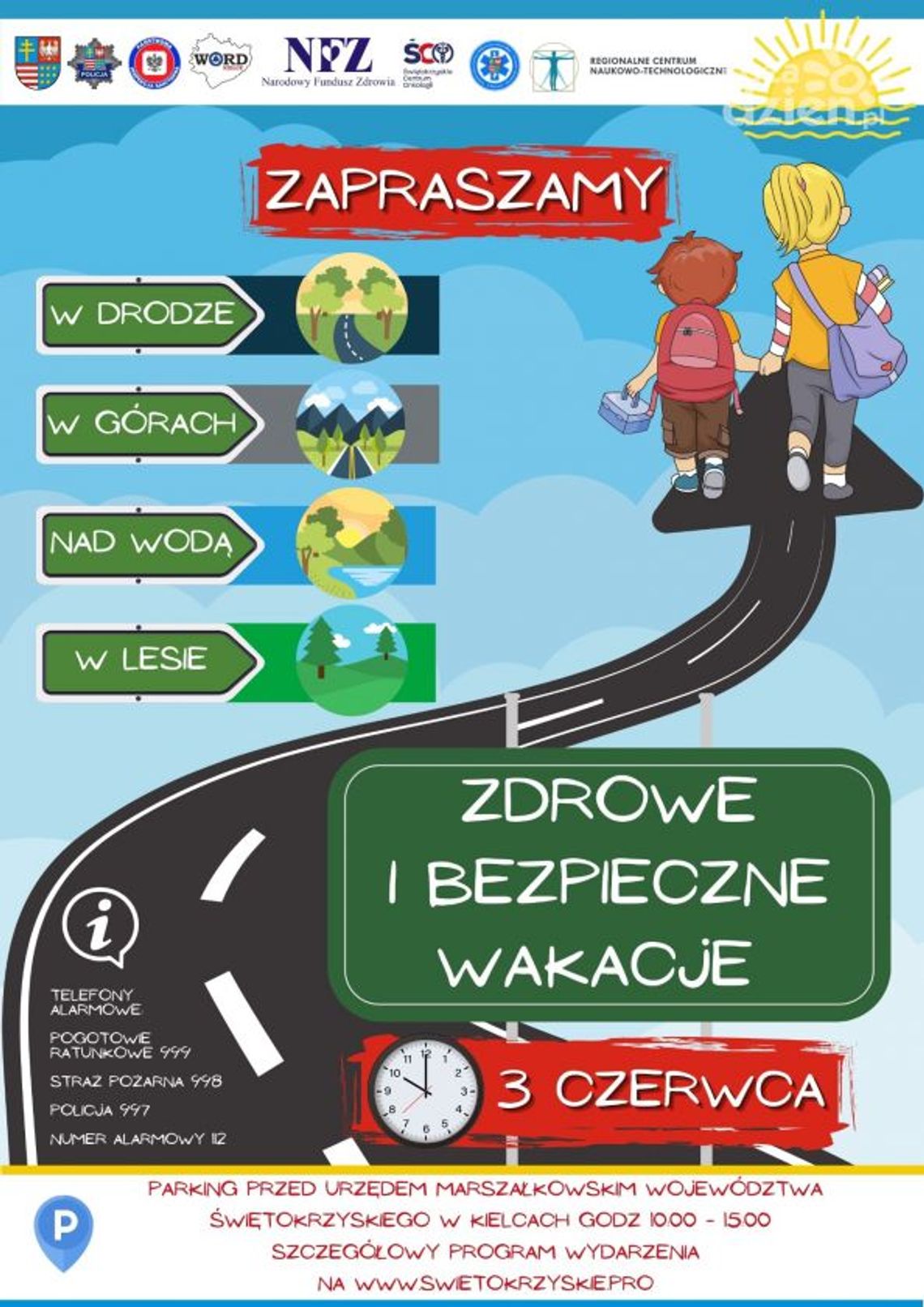 Przedwakacyjny piknik "Zdrowe i bezpieczne wakacje" Przedwakacyjny piknik "Zdrowe i bezpieczne wakacje"