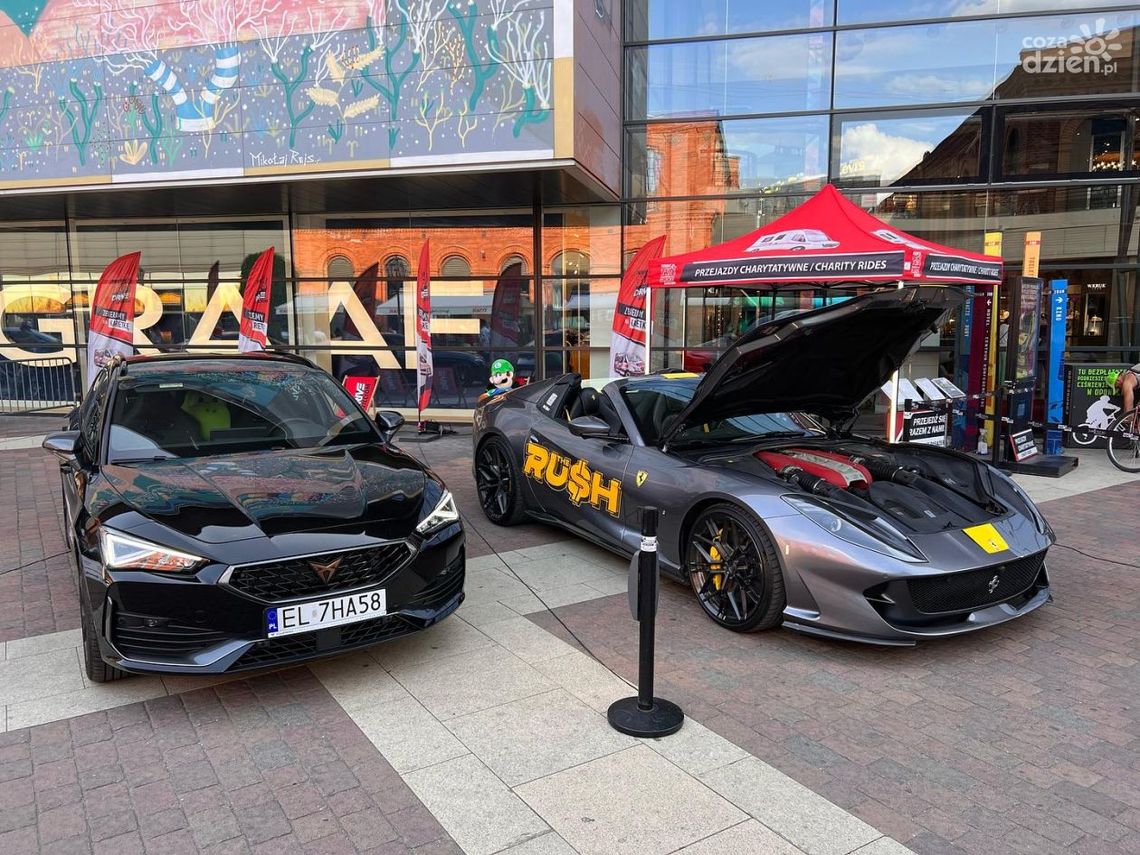 Przejedź się super autem w szczytnym celu Przejedź się super autem w szczytnym celu