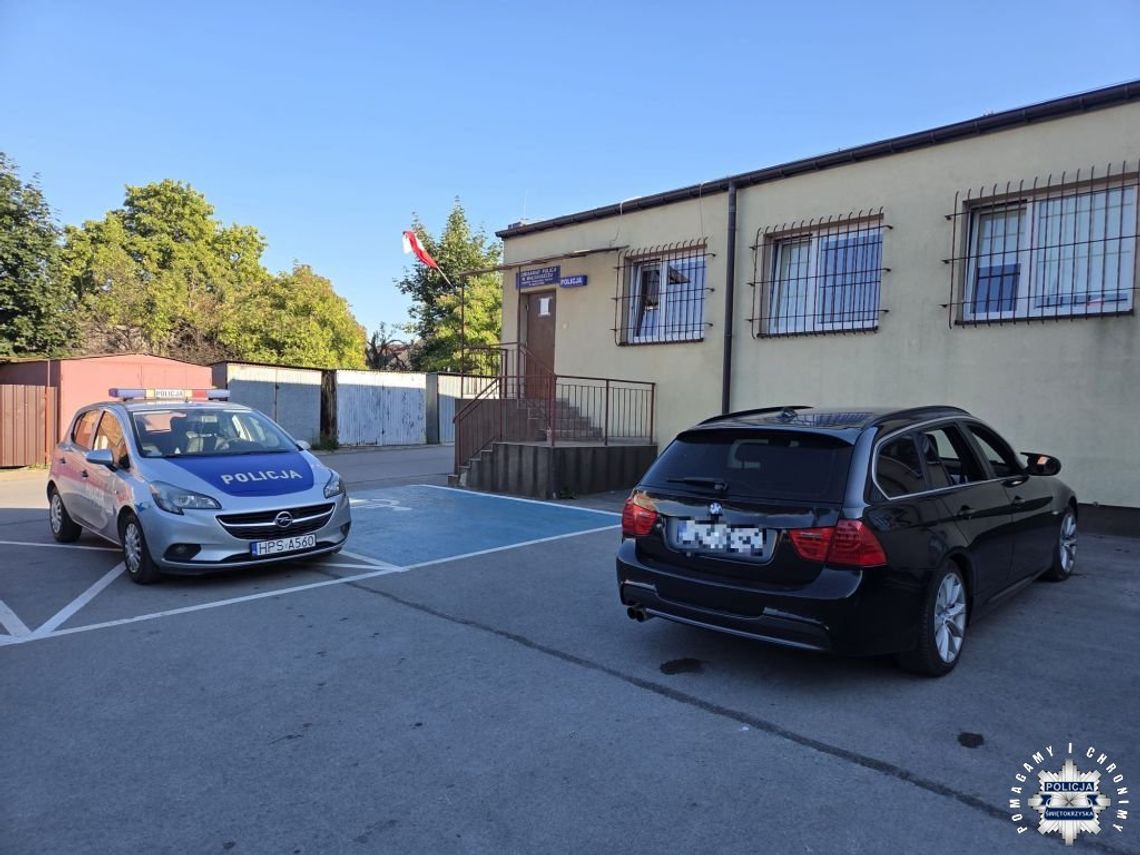 Przyjechał do komisariatu po alkoholu. Policjantki udaremniły mu dalszą jazdę