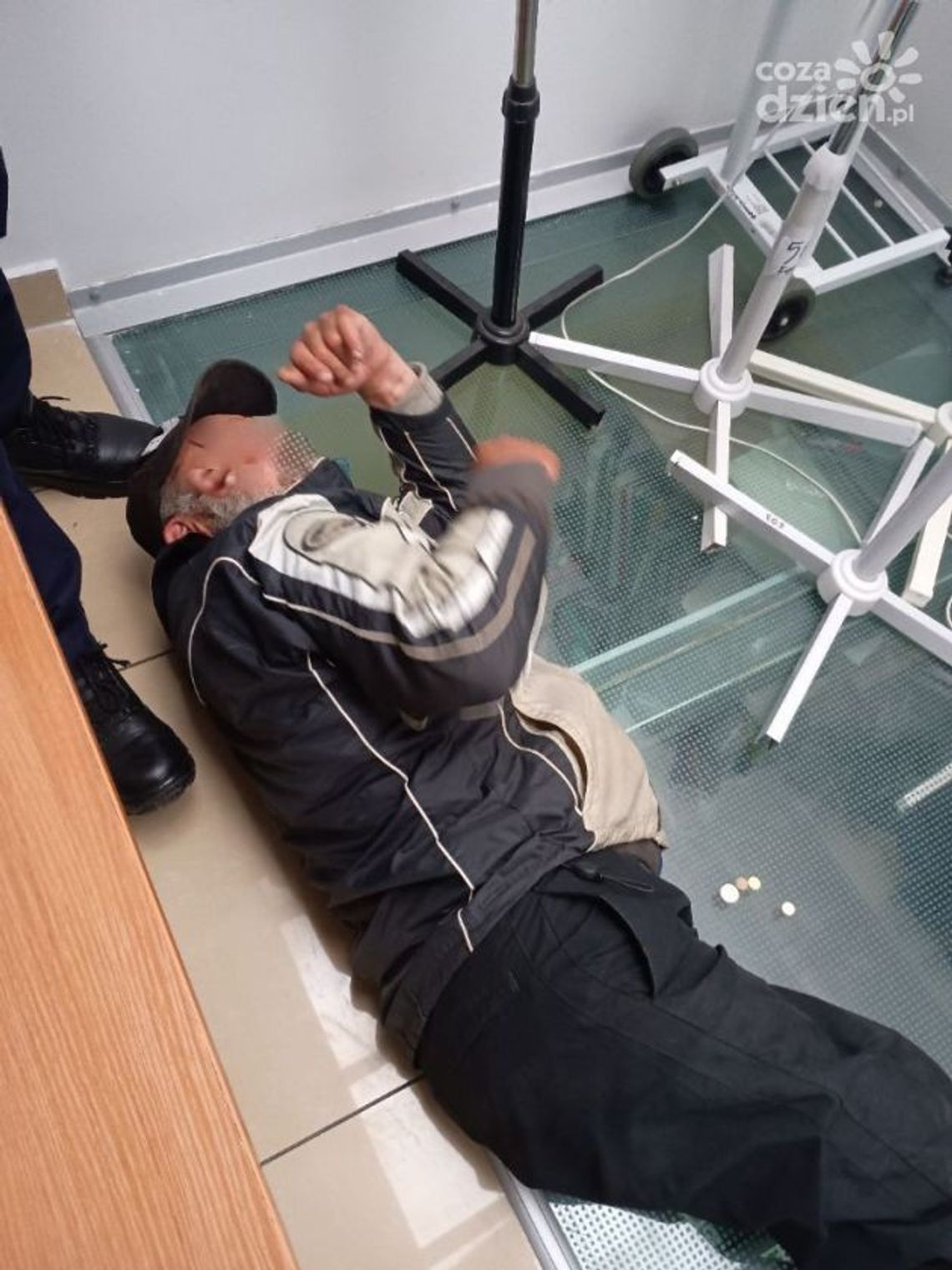 Przyszedł do Urzędu Miasta i zasnął