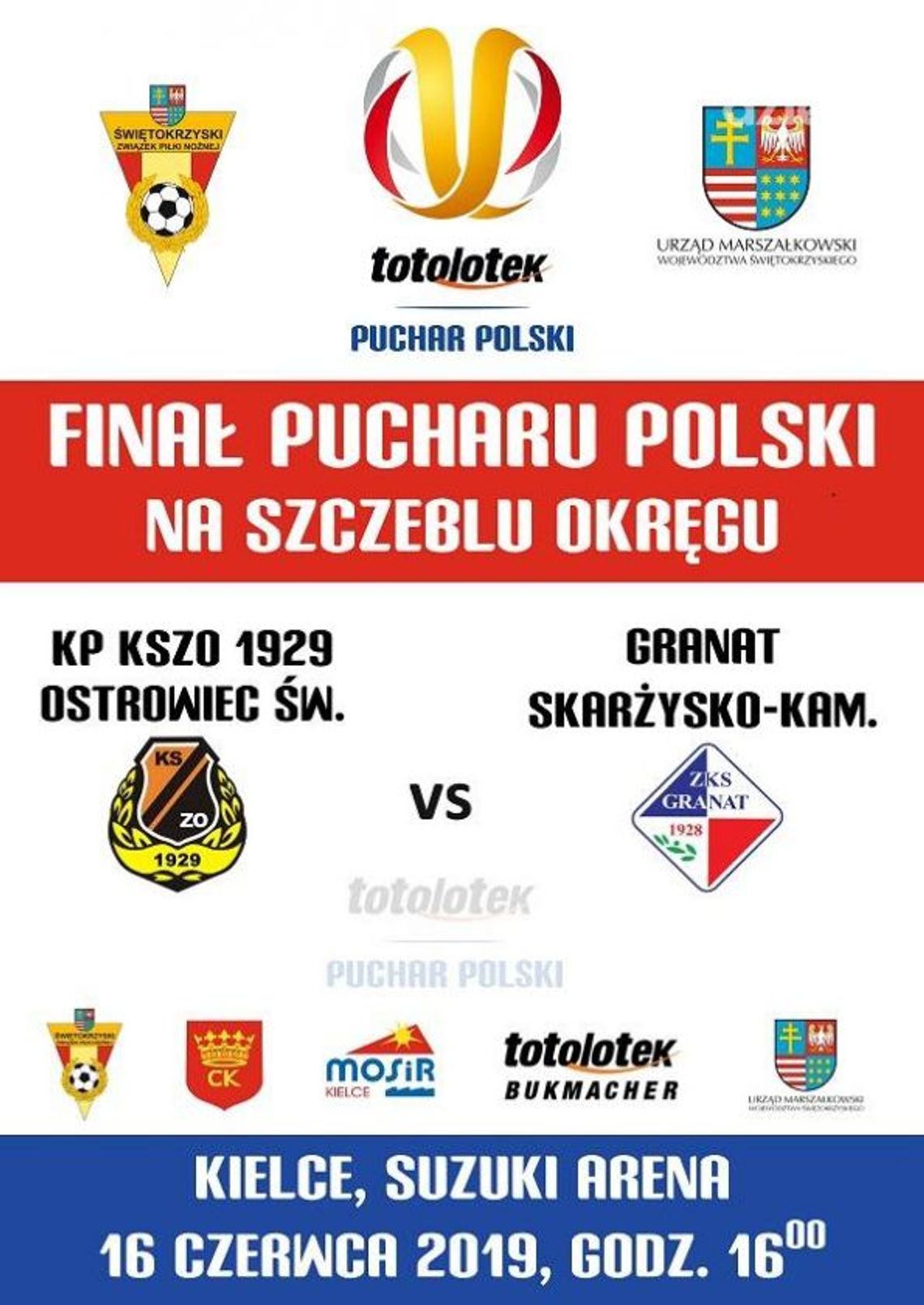 Puchar Polski : Kibice KSZO ulokowani w sektorze gości Puchar Polski : Kibice KSZO ulokowani w sektorze gości