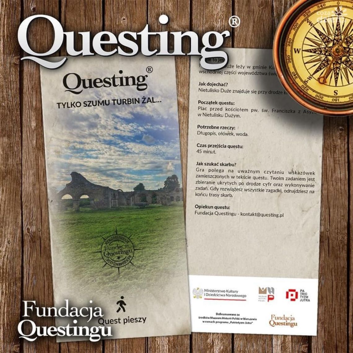 Questing to zwiedzanie połączone z rozrywką i nagrodami Questing to zwiedzanie połączone z rozrywką i nagrodami