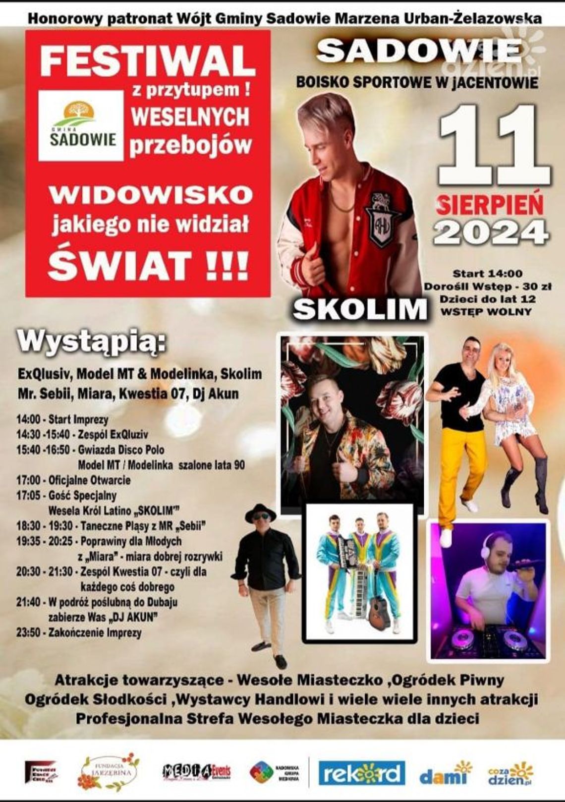 R. Czubak: Nie przegap Festiwalu w Jacentowie. Skolim i DJ AKUN rozgrzeją scenę R. Czubak: Nie przegap Festiwalu w Jacentowie. Skolim i DJ AKUN rozgrzeją scenę