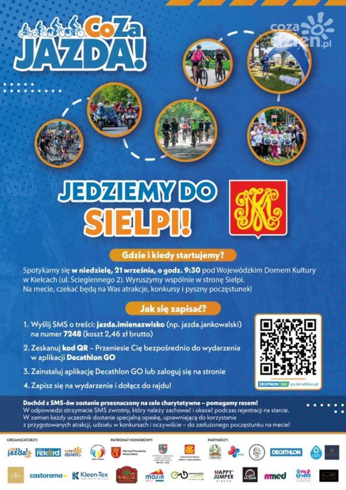 Radio Rekord Świętokrzyskie zaprasza na rajd „Co Za Jazda! 2025” Radio Rekord Świętokrzyskie zaprasza na rajd „Co Za Jazda! 2025”