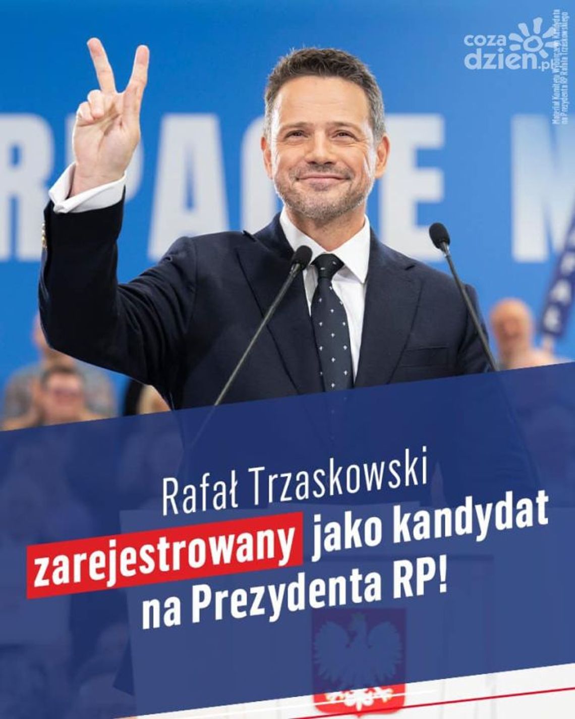 Rafał Trzaskowski w Ostrowcu w ramach swojej kampanii wyborczej  