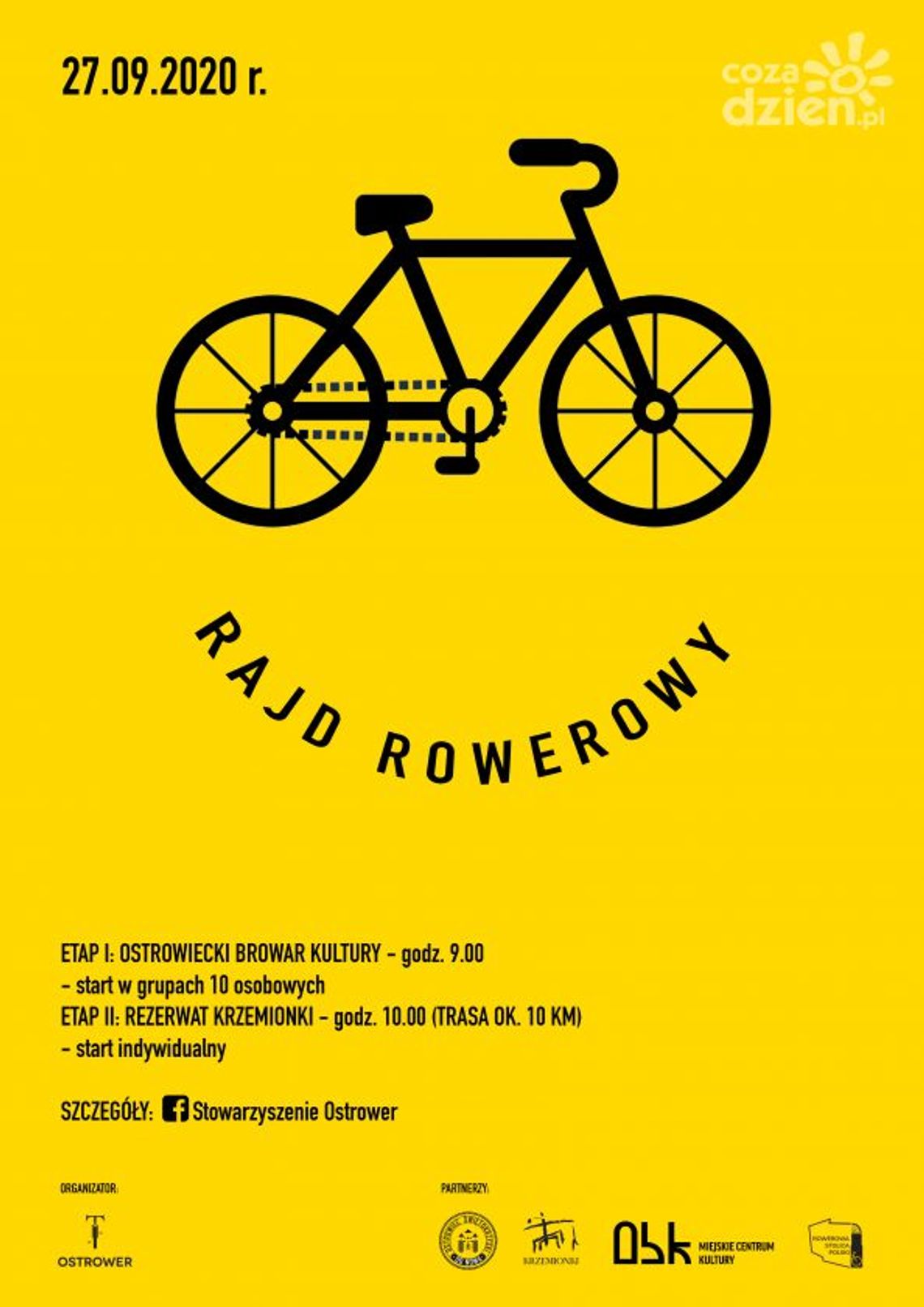 Rajd na ostatniej prostej rywalizacji o Puchar Rowerowej Stolicy Polski