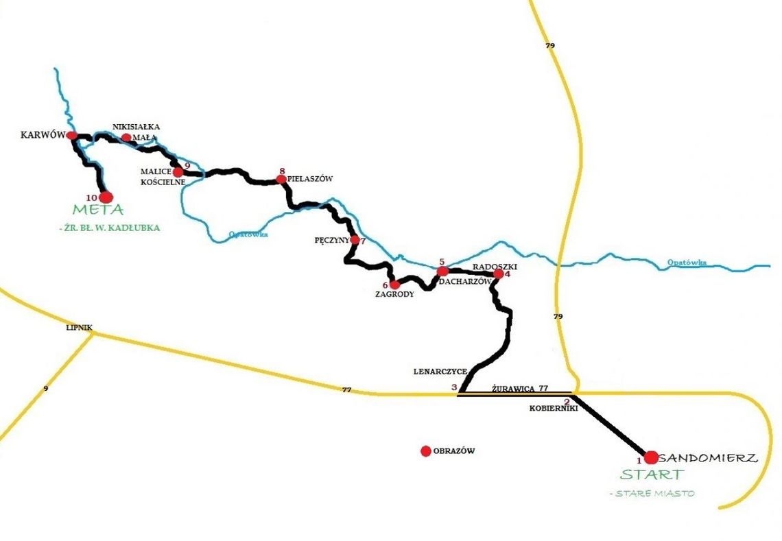 Rajd Papieski po Ziemi Sandomierskiej Rajd Papieski po Ziemi Sandomierskiej