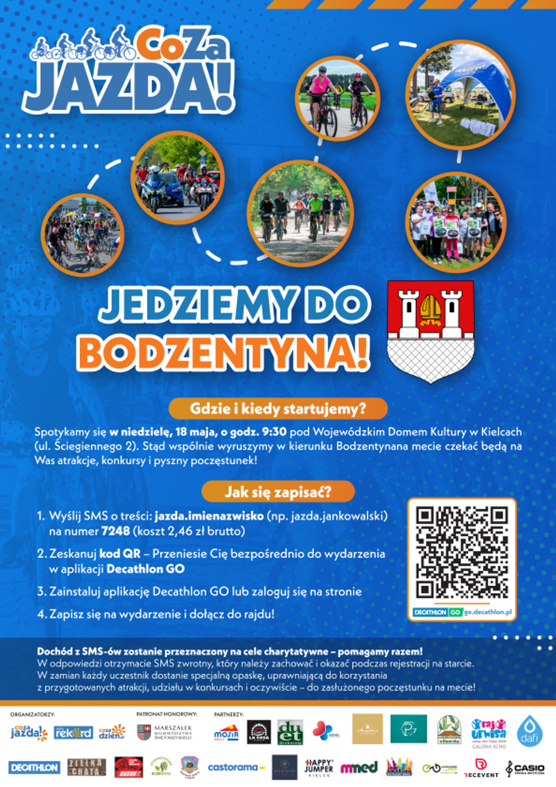Rajd rowerowy Co Za Jazda do Bodzentyna już 18 maja – publikujemy mapę Rajd rowerowy Co Za Jazda do Bodzentyna już 18 maja – publikujemy mapę