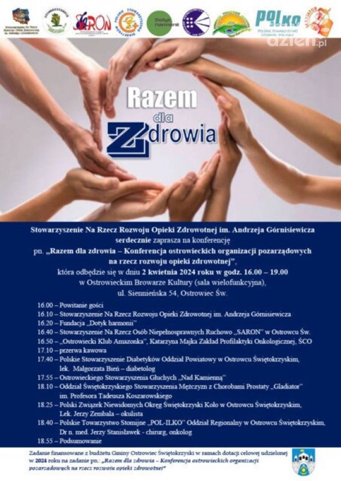 Razem dla zdrowia z  ostrowieckimi organizacjami NGO 