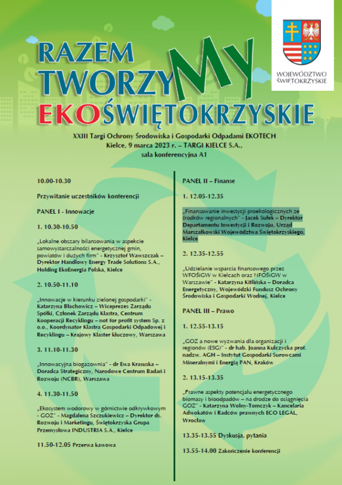 Razem tworzymy Eko Świętokrzyskie Razem tworzymy Eko Świętokrzyskie