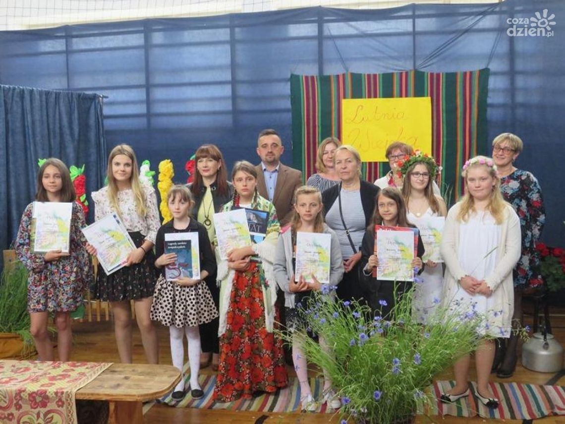 Recytowali strofy o wsi Recytowali strofy o wsi