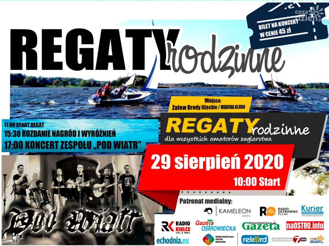 Regaty rodzinne z szantowym zakończeniem 