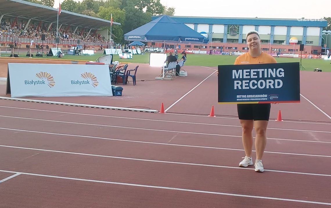 Rekordowa Kasia Furmanek. Rewelacyjny występ w Białymstoku! Rekordowa Kasia Furmanek. Rewelacyjny występ w Białymstoku!