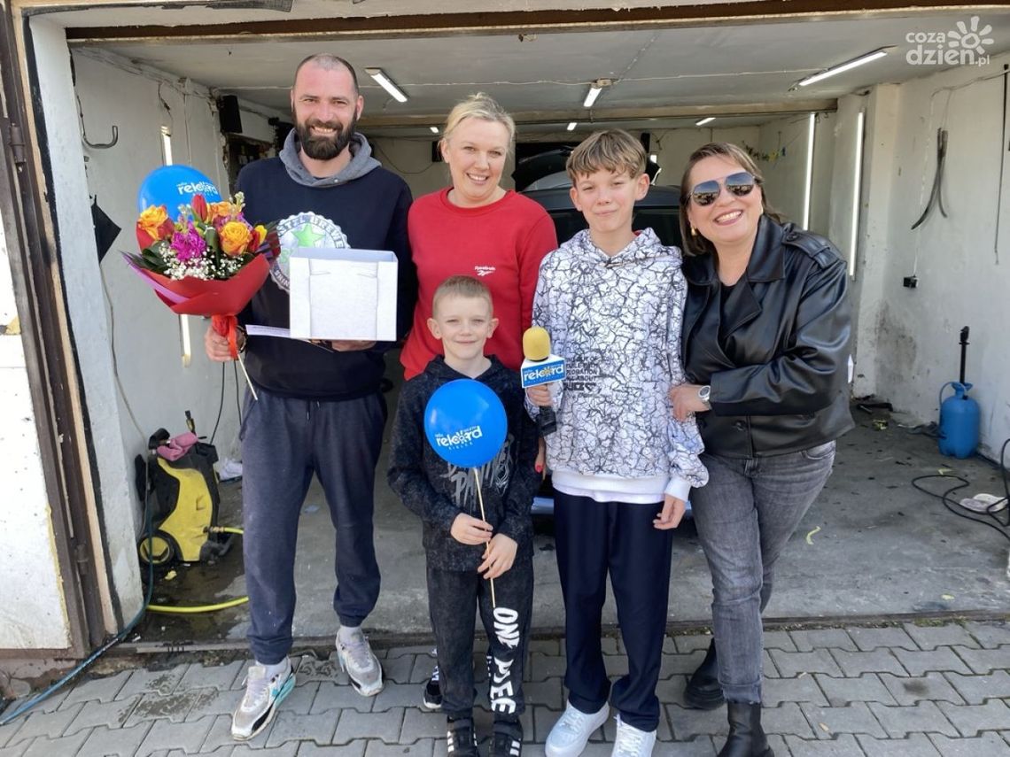 Rekordowa Niespodzianka dla Patryka Rekordowa Niespodzianka dla Patryka