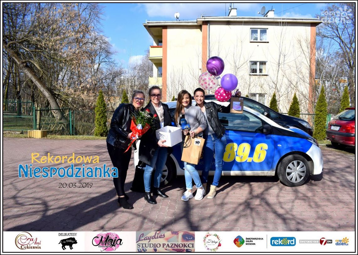 Rekordowa Niespodzianka uszczęśliwiła panią Klaudię Rekordowa Niespodzianka uszczęśliwiła panią Klaudię