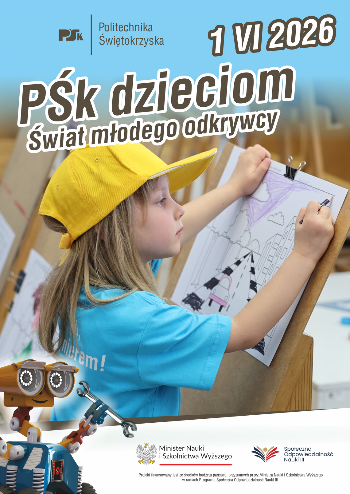 Rekordowy Dzień Dziecka na Politechnice Świętokrzyskiej. 1400 dzieci odkryje świat nauki