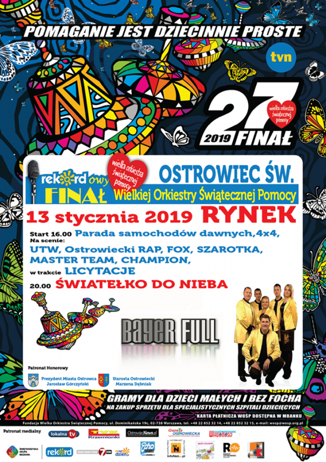 Rekordowy finał WOŚP Rekordowy finał WOŚP