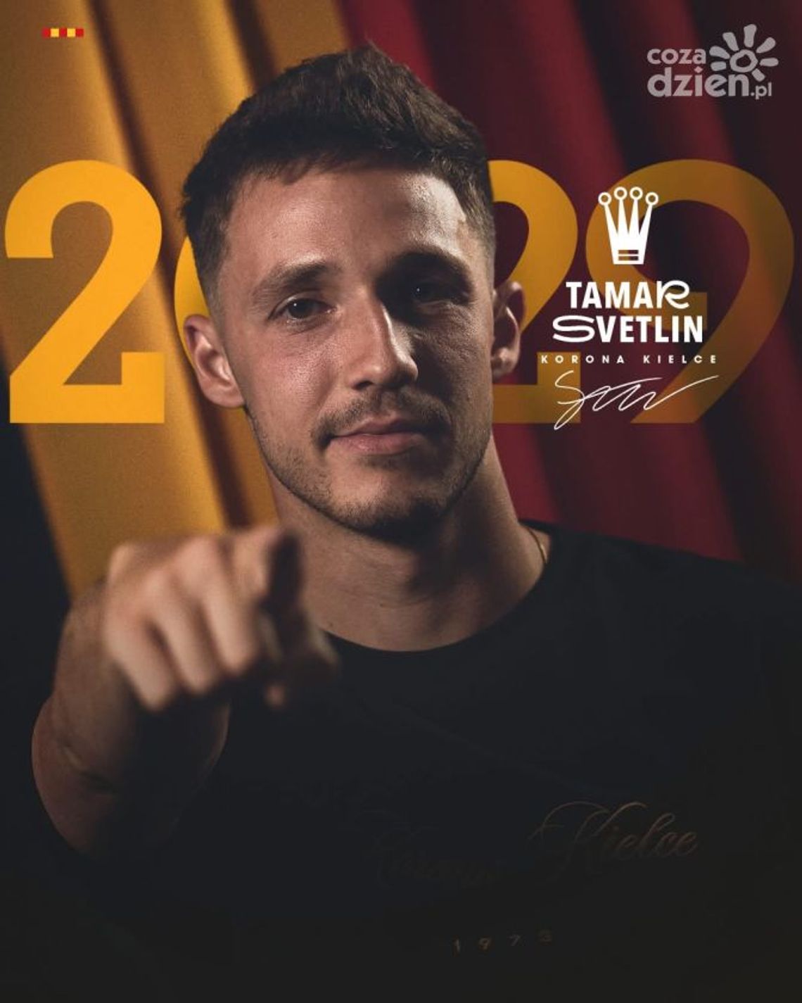 Rekordowy transfer Korony Kielce. Tamar Svetlin nowym zawodnikiem żółto-czerwonych