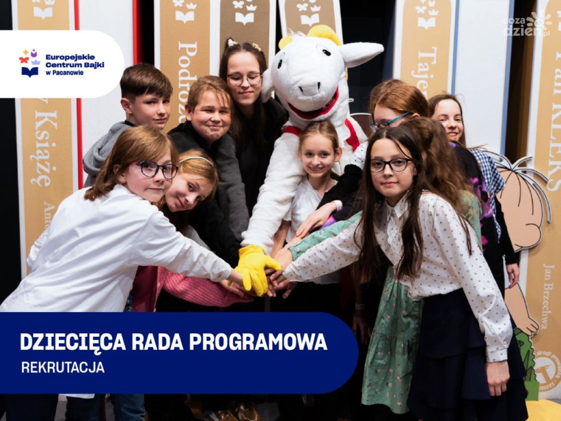 Rekrutacja do Dziecięcej Rady Programowej Europejskiego Centrum Bajki Rekrutacja do Dziecięcej Rady Programowej Europejskiego Centrum Bajki