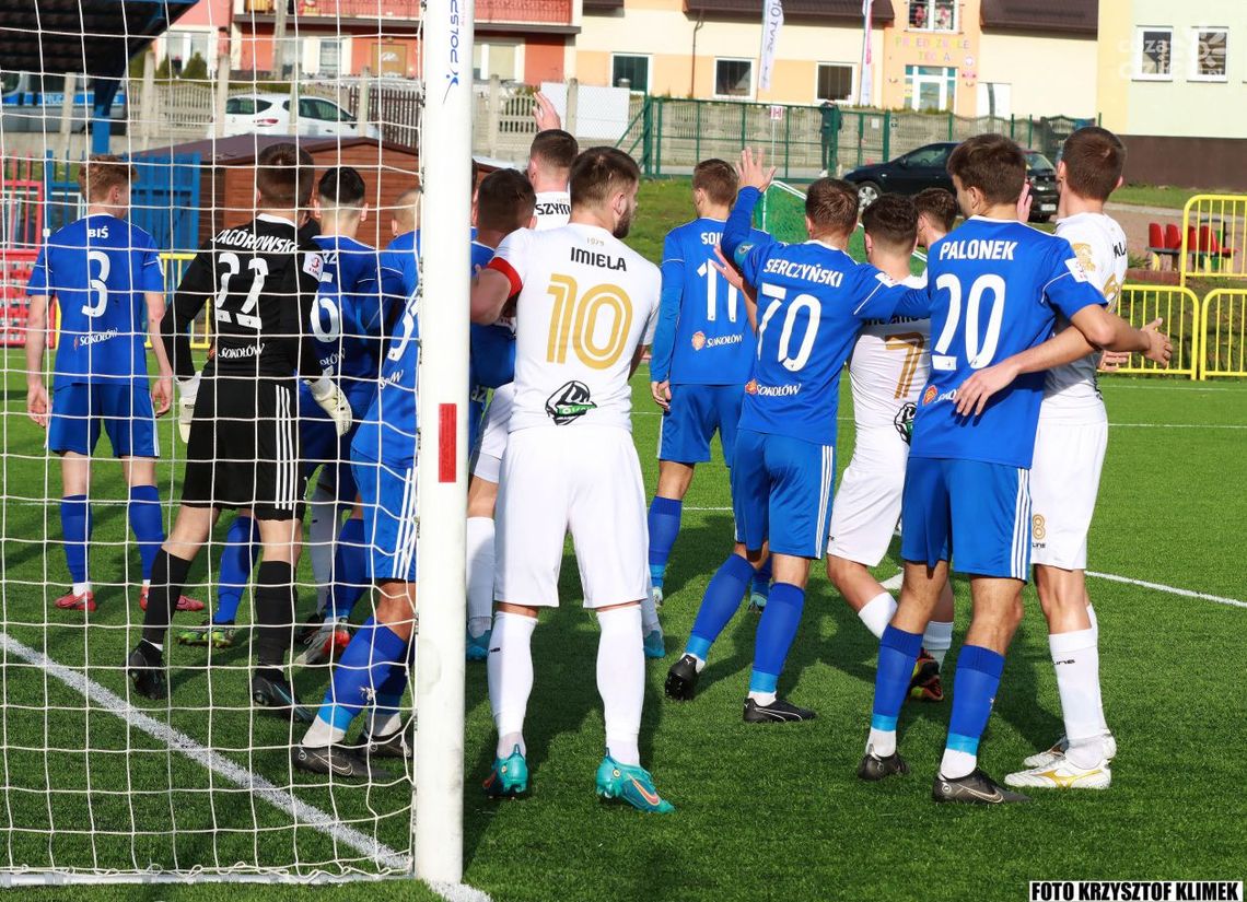 Remis ŁKS Łagów z Unią w obiektywie Klimka