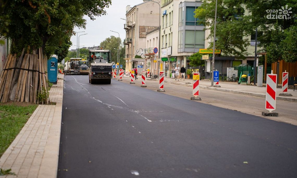 Remont Paderewskiego dobiega końca Remont Paderewskiego dobiega końca