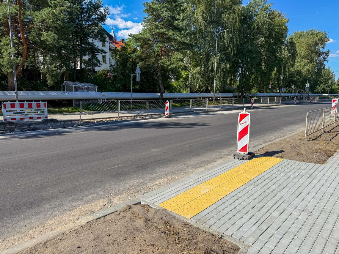 Remont ulicy Wrzosowej na finiszu. Kierowców czekają nocne utrudnienia