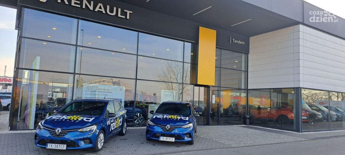 Renault Tandem Kielce partnerem Radia Rekord Kielce Renault Tandem Kielce partnerem Radia Rekord Kielce