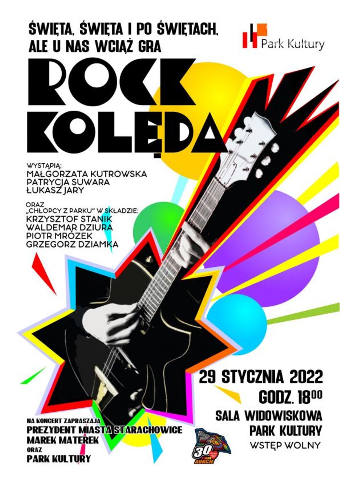 Rock Kolęda w Parku Kultury 